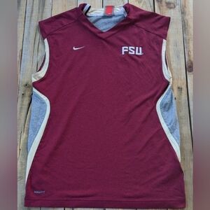 vintage NCAA Florida State Seminoles Nike Track & Field jersey Men's Size Small